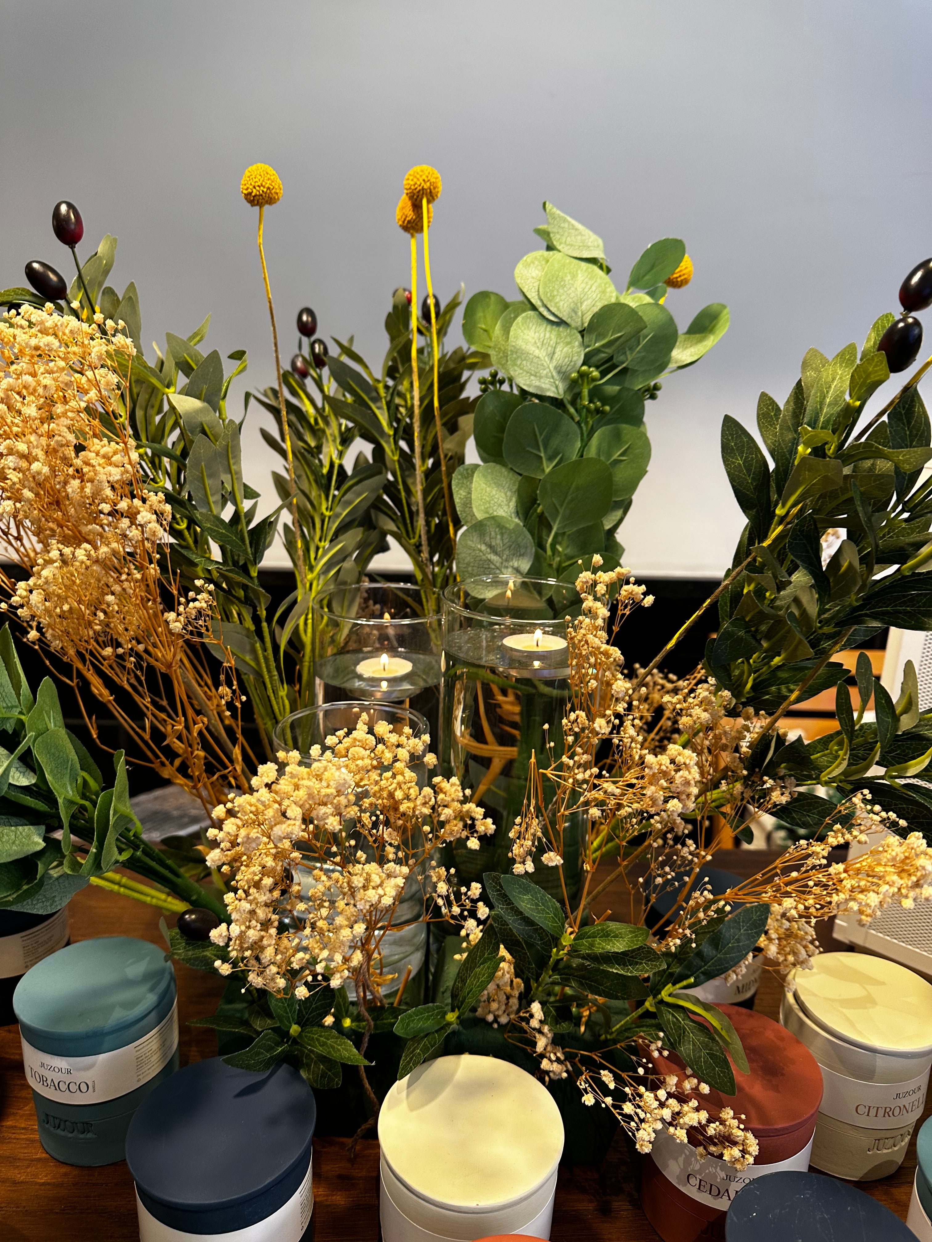 Luminous Garden Centerpiece
